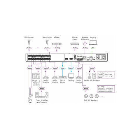 Kramer AFM-20DSP-AEC